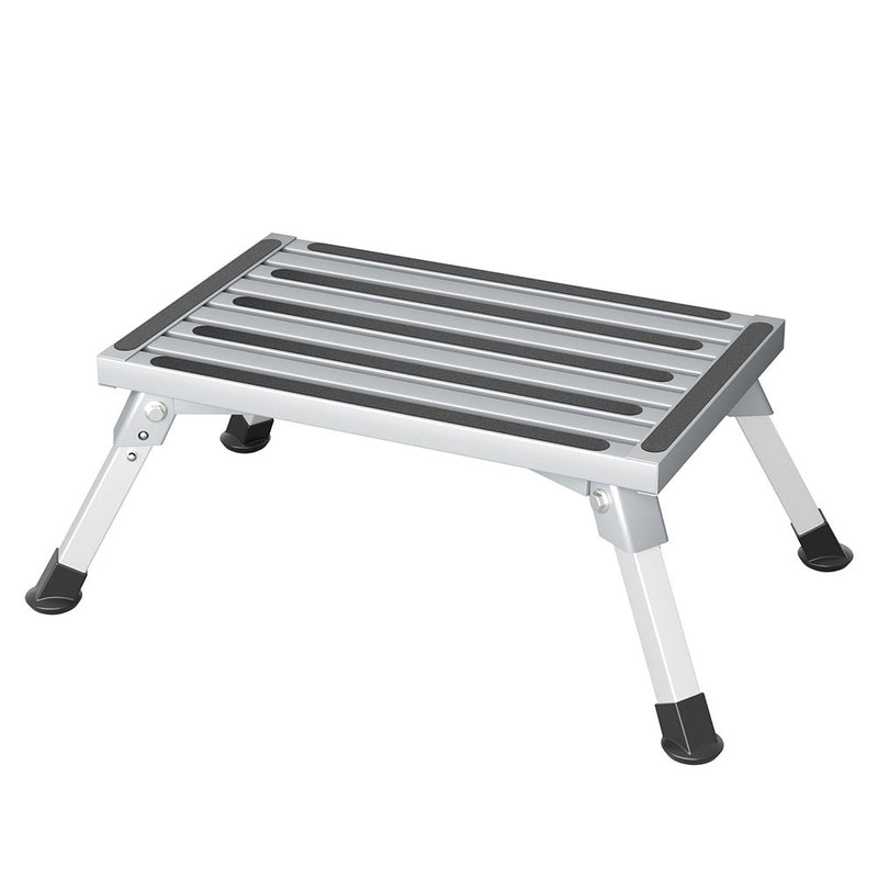 Load image into Gallery viewer, Weisshorn Caravan Step Folding Aluminium Step Ladder Stool
