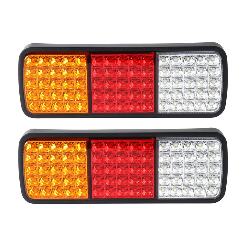 Load image into Gallery viewer, Giantz Pair 75 LED Tail Lights Stop Reverse Indicator 12V Ute Trailer Caravan Truck Boat
