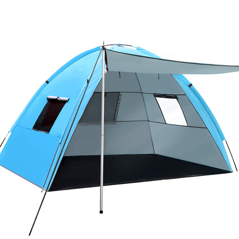 Load image into Gallery viewer, Weisshorn Camping Tent Beach Portable Hiking Sun Shade Shelter Fishing 4 Person
