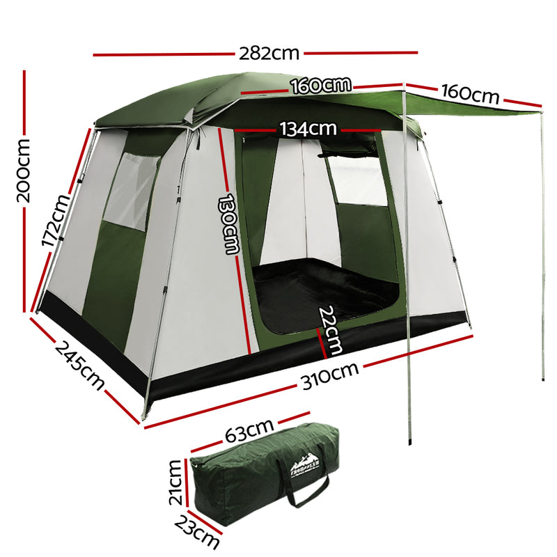 Load image into Gallery viewer, Weisshorn Camping Tent 6 Person Tents Family Hiking Dome
