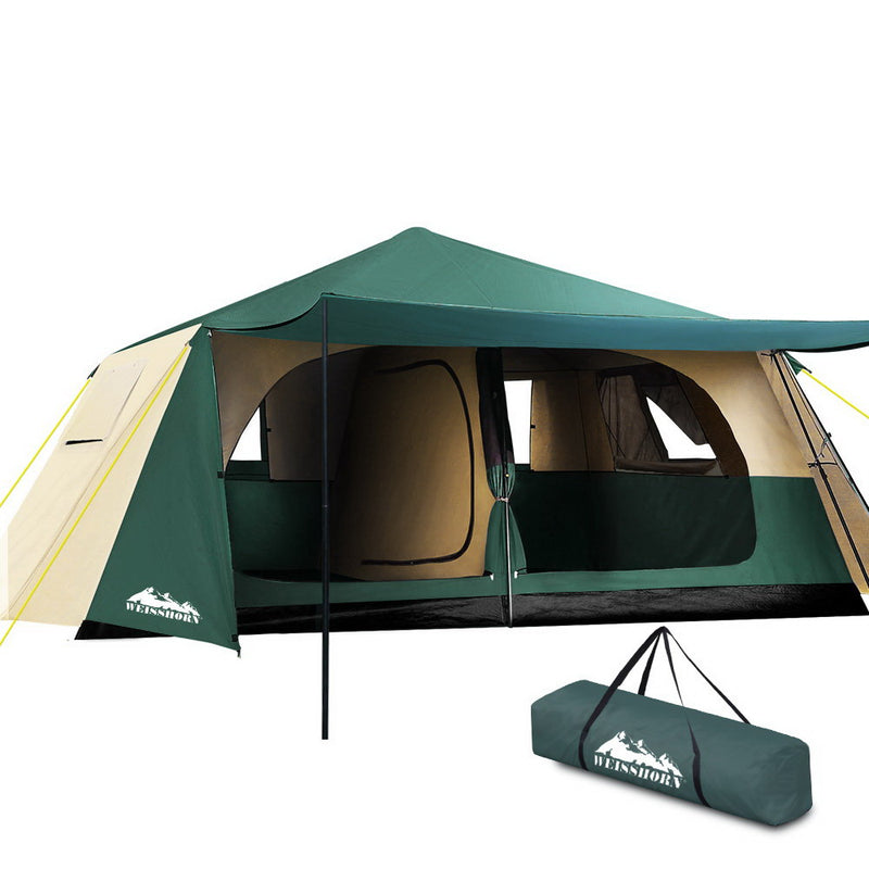 Load image into Gallery viewer, Weisshorn Instant Up Camping Tent 8 Person Pop up Tents Family Hiking Dome Camp

