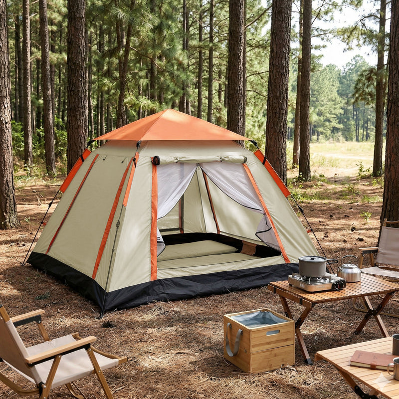 Load image into Gallery viewer, Weisshorn Pop Up Camping Tent 3-4 Person Automatic Tent Instant Setup Waterproof
