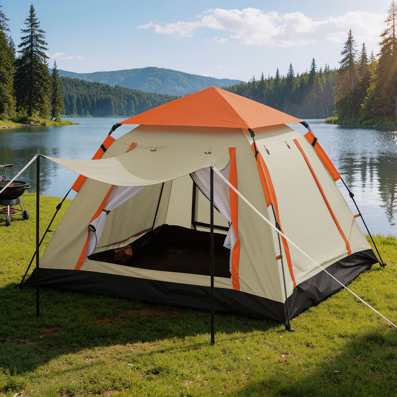 Load image into Gallery viewer, Weisshorn Pop Up Camping Tent 3-4 Person Automatic Tent Instant Setup Waterproof
