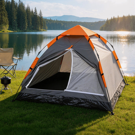 Weisshorn 2 Person Instant Pop Up Camping Tent Automatic Waterproof Hiking Beach