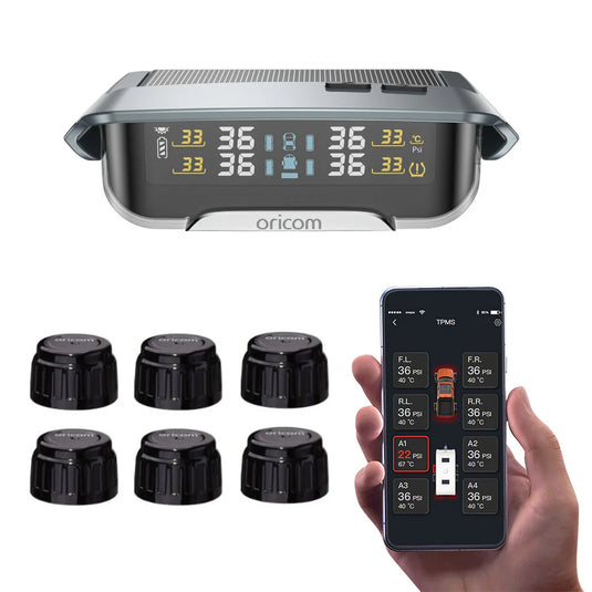 TPMS APP Control Colour Display- 6 EXT SEN