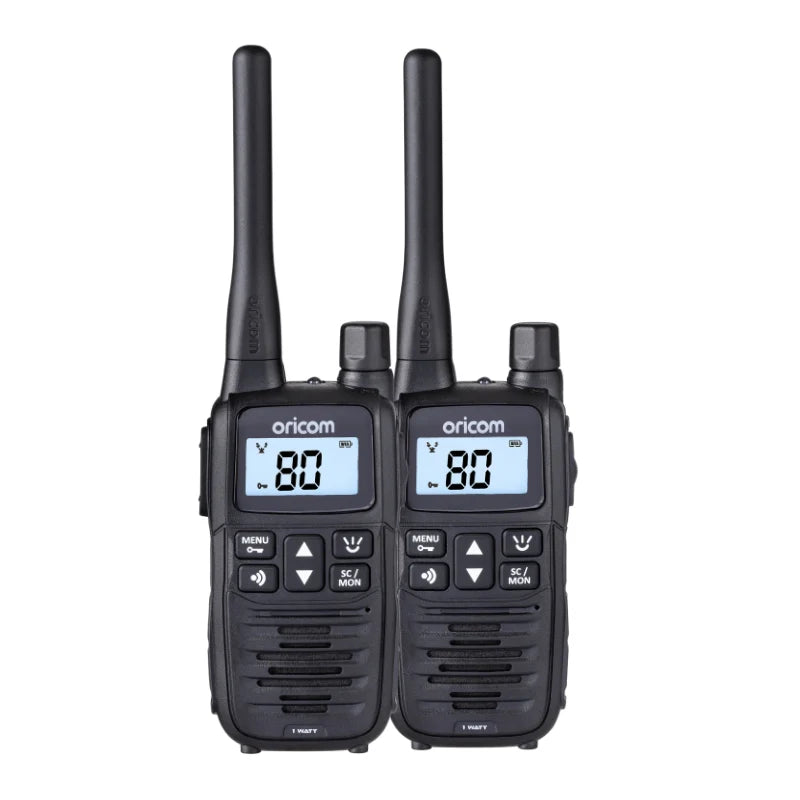 Load image into Gallery viewer, 1 Watt Handheld UHF Radio Twin Pack
