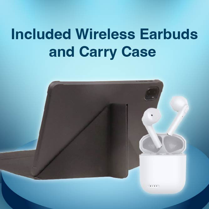 Load image into Gallery viewer, Laser 10in 4G Android Tablet with Case and Earbuds
