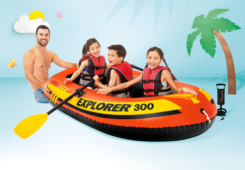 Load image into Gallery viewer, Intex Explorer 300 - Inflatable Boat 58332
