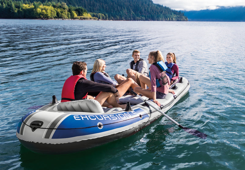 Load image into Gallery viewer, Intex Excursion 5 Boat Set 68325
