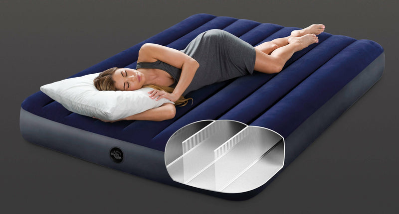 Load image into Gallery viewer, Double Classic Downy Airbed
