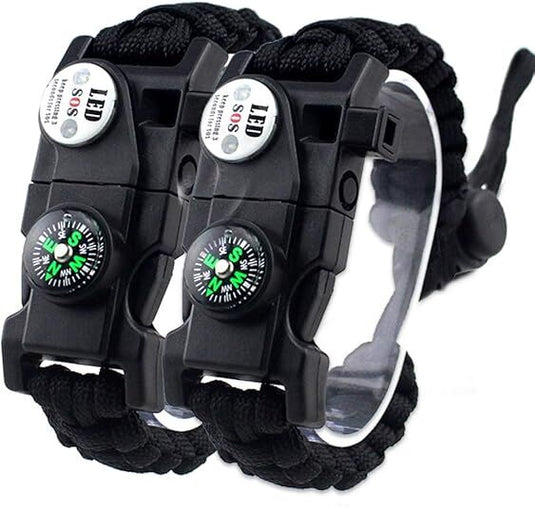 Survival Paracord Bracelet ×2