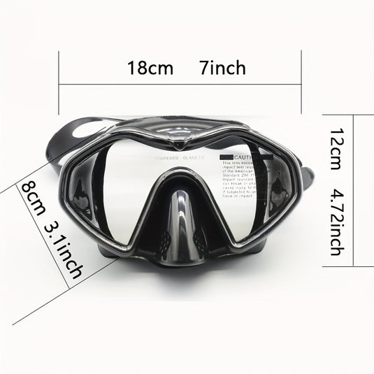 Adult Anti-Fog Snorkel Set with Dry Tube