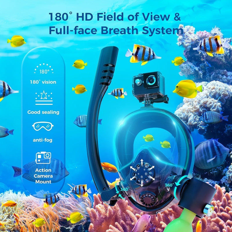 Load image into Gallery viewer, Diving Set with 0.5L Tank and Camera Mount
