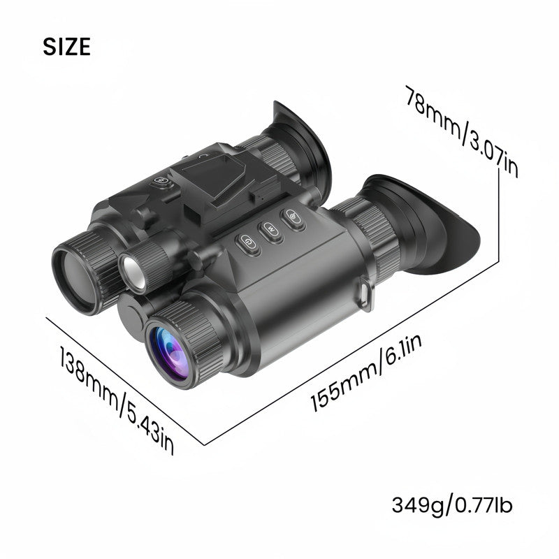 Load image into Gallery viewer, 4K Night Vision Goggles with 600m Range
