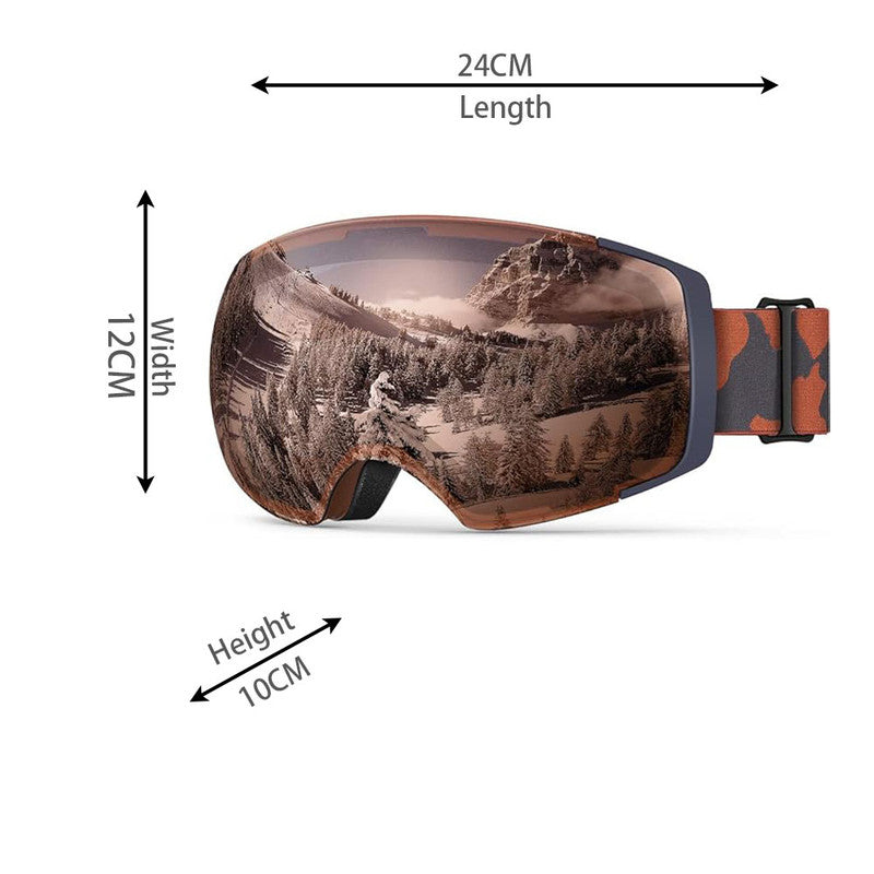 Load image into Gallery viewer, OutdoorMaster Ski Goggles PRO - Frameless, Interchangeable Lens 100% UV400 Protection Snow Goggles for Men &amp; Women-OM-2

