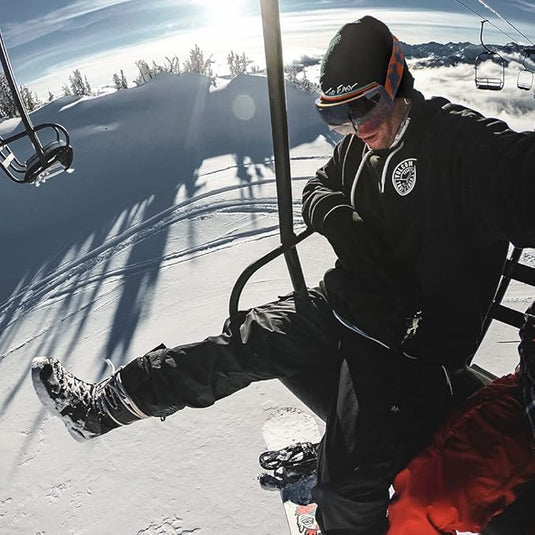 OutdoorMaster Ski Goggles PRO - Frameless, Interchangeable Lens 100% UV400 Protection Snow Goggles for Men & Women-OM-2