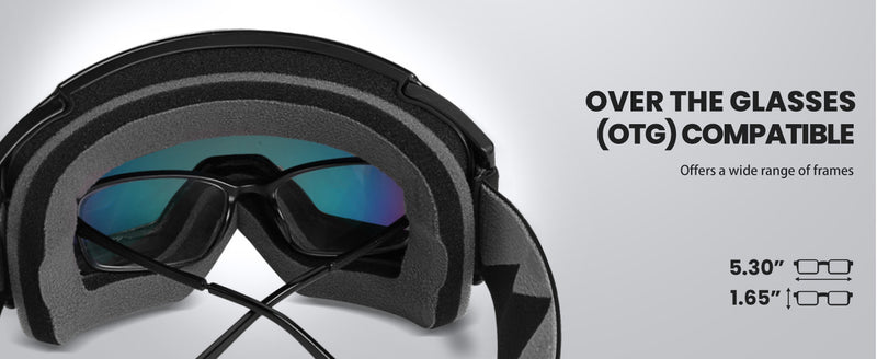 Load image into Gallery viewer, OutdoorMaster Ski Goggles PRO - Frameless, Interchangeable Lens 100% UV400 Protection Snow Goggles for Men &amp; Women-OM-2
