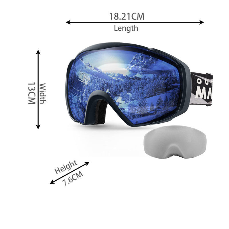Load image into Gallery viewer, OutdoorMaster Ski Goggles with Cover Snowboard Snow Goggles OTG Anti-Fog -100% UV Protection-OM-18
