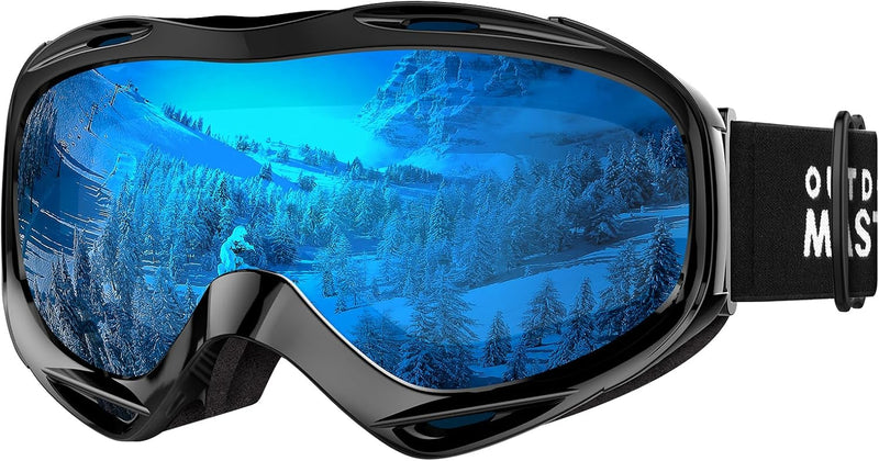 Load image into Gallery viewer, OutdoorMaster OTG Ski Goggles - Over Glasses Ski/Snowboard Goggles for Men, Women &amp; Youth - 100% UV Protection-OM-5
