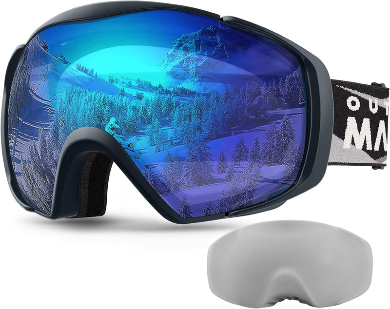 Load image into Gallery viewer, OutdoorMaster Ski Goggles with Cover Snowboard Snow Goggles OTG Anti-Fog -100% UV Protection-OM-18
