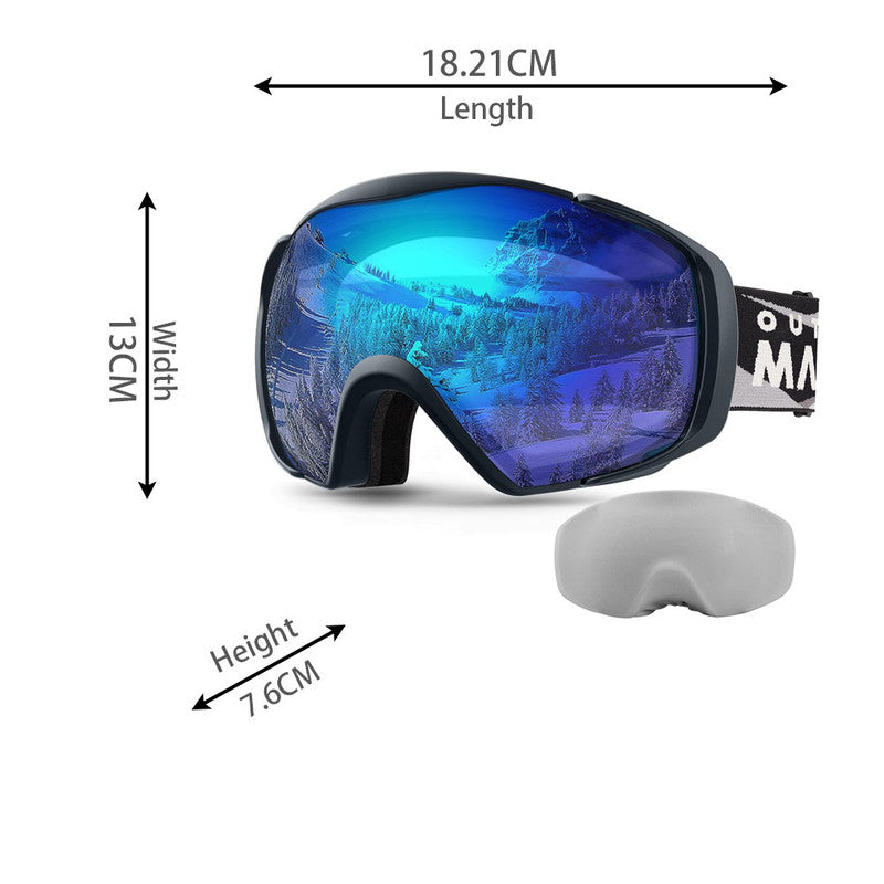 Load image into Gallery viewer, OutdoorMaster Ski Goggles with Cover Snowboard Snow Goggles OTG Anti-Fog -100% UV Protection-OM-18
