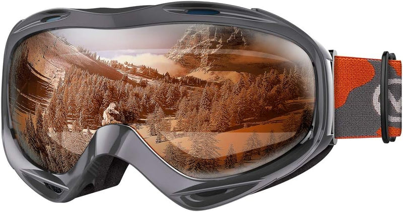 Load image into Gallery viewer, OutdoorMaster OTG Ski Goggles - Over Glasses Ski/Snowboard Goggles for Men, Women &amp; Youth - 100% UV Protection-OM-5

