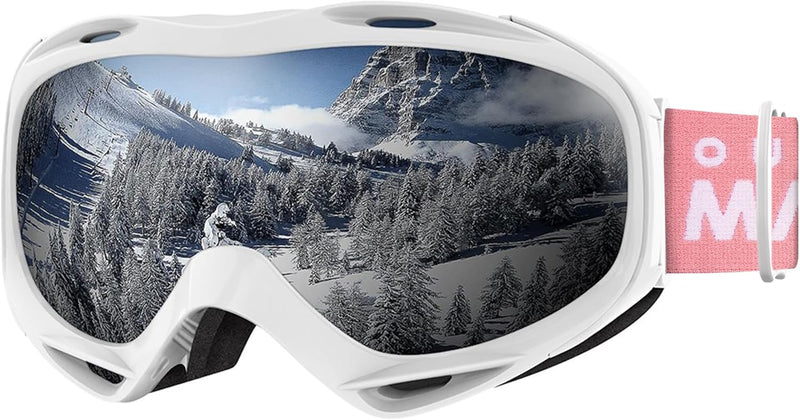 Load image into Gallery viewer, OutdoorMaster OTG Ski Goggles - Over Glasses Ski/Snowboard Goggles for Men, Women &amp; Youth - 100% UV Protection-OM-5
