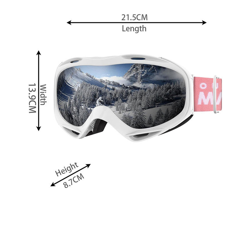 Load image into Gallery viewer, OutdoorMaster OTG Ski Goggles - Over Glasses Ski/Snowboard Goggles for Men, Women &amp; Youth - 100% UV Protection-OM-5
