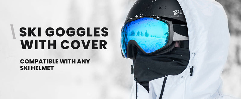 Load image into Gallery viewer, OutdoorMaster Ski Goggles with Cover Snowboard Snow Goggles OTG Anti-Fog -100% UV Protection-OM-18
