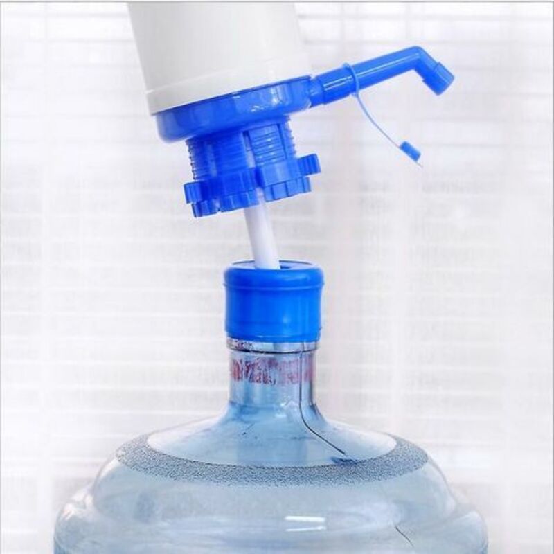 Load image into Gallery viewer, Universal Water Pump Dispenser Bottle Can 5L, 8L, 10L, 2.5L Anti-Drip, Adaptable, Manual Camping, School, Office, Home

