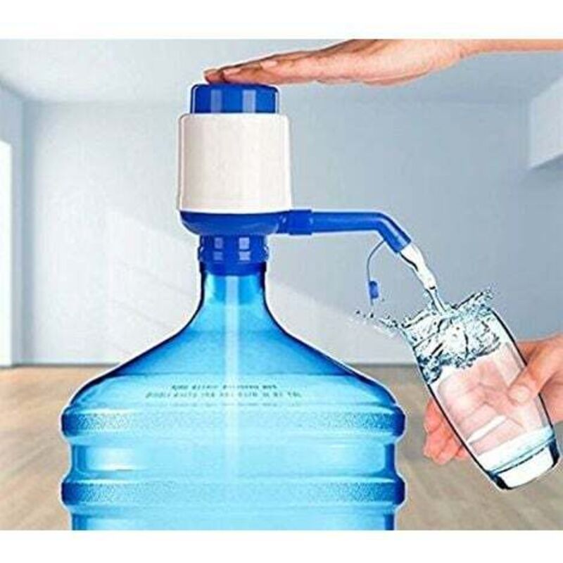 Load image into Gallery viewer, Universal Water Pump Dispenser Bottle Can 5L, 8L, 10L, 2.5L Anti-Drip, Adaptable, Manual Camping, School, Office, Home
