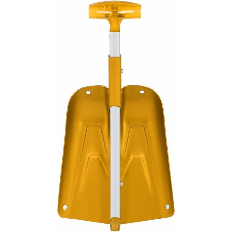 Load image into Gallery viewer, Snow Shovel, Comfortable Handle, Telescopic Snow Shovel Extension, Delicate Texture For Outdoor(Gold)
