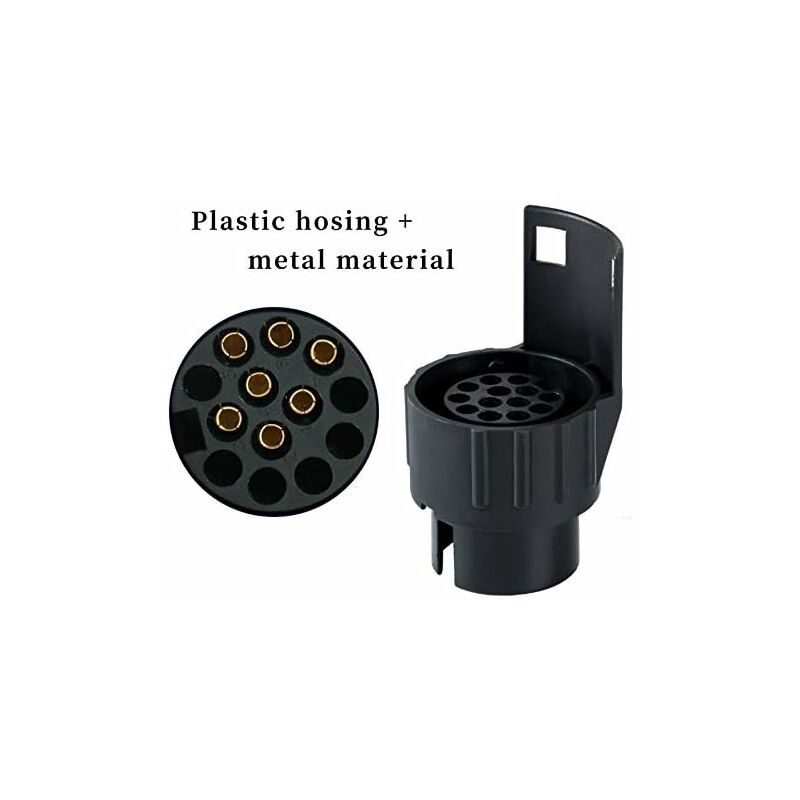 Load image into Gallery viewer, Trailer Plug Socket Adaptor,13 To 7 Trailer Towing Socket Adaptor For Trailer Truck Caravan Wagon

