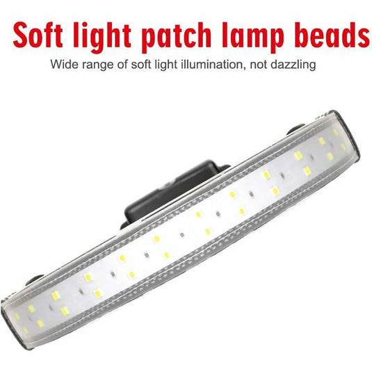 LED Headlamp, 350 Lumens, Waterproof Wide Beam Headlamp With 3 Modes Headband For Outdoor Running Hiking