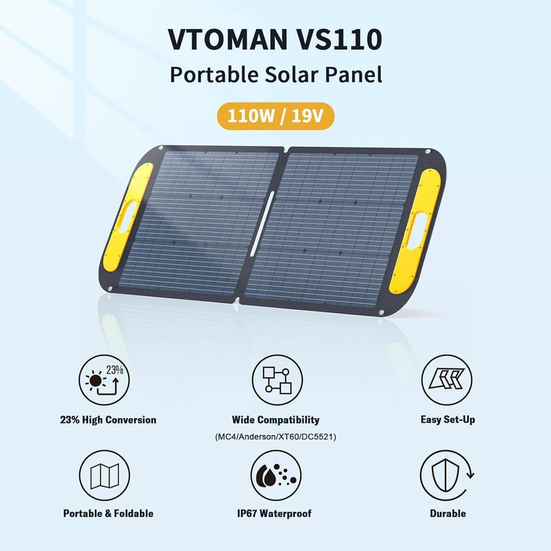 Load image into Gallery viewer, Jump 600X 600W Power Station 110W Solar Panel 10A AC/DC
