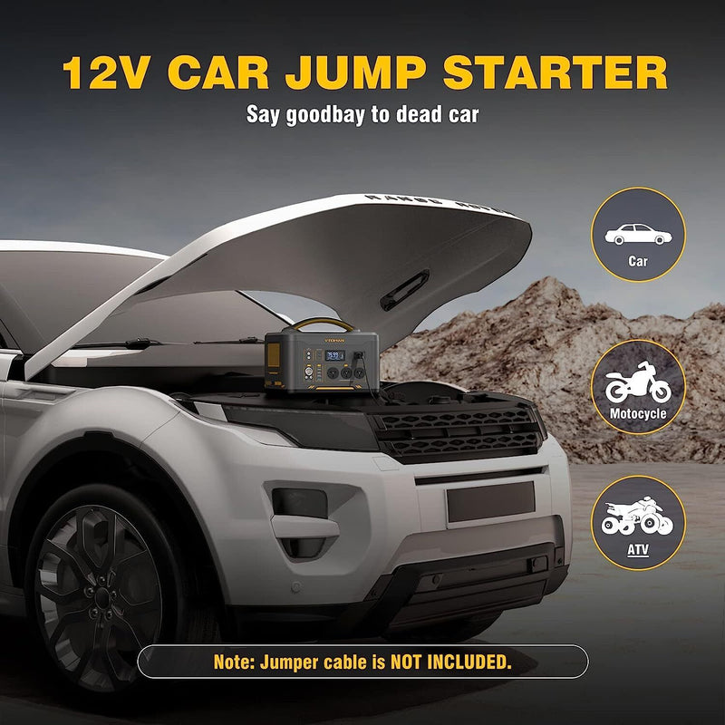 Load image into Gallery viewer, Jump 1000 1000W 1408Wh Power Station + 110W Solar Panel
