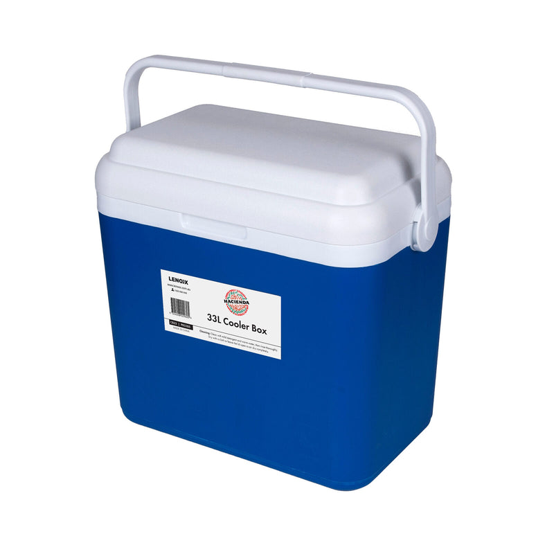 Load image into Gallery viewer, 33L Portable Cooler Box Ice Chest for Picnic, Camping, Fishing, Caravan
