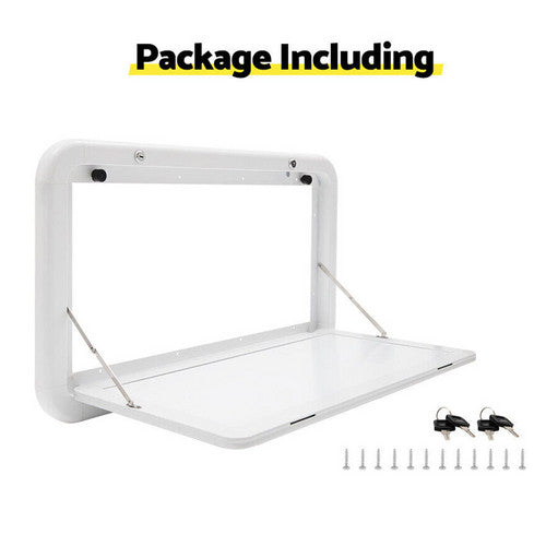 Load image into Gallery viewer, Caravan Table Folding Picnic Camping Motorhome Outdoor Tables Locked 800x450mm
