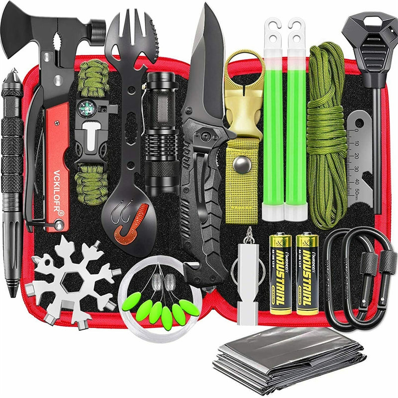 Load image into Gallery viewer, 32 In 1 Emergency Survival Equipment Kit Camping SOS Tool Sports Tactical Hiking
