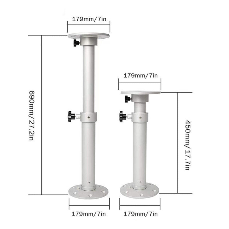 Load image into Gallery viewer, Table Pedestal Telescopic Furniture Leg for RV Marine Boat Caravan Motorhome
