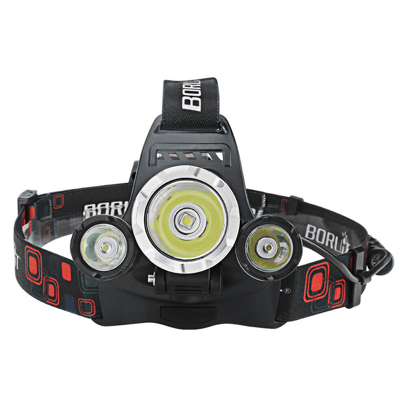 Load image into Gallery viewer, HP700 LED Headlamp Head Torch Lamp Rechargeable Light Headlight  Camping

