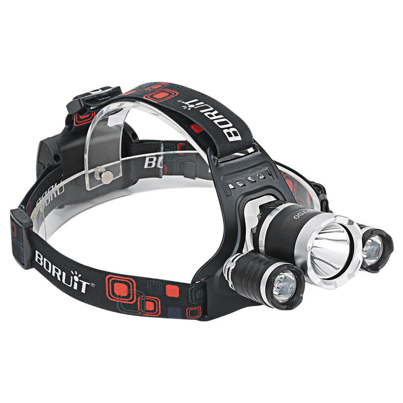 Load image into Gallery viewer, HP700 LED Headlamp Head Torch Lamp Rechargeable Light Headlight  Camping

