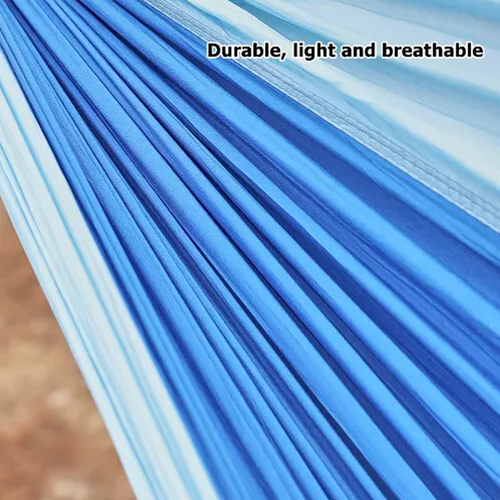 Load image into Gallery viewer, Outdoor Camping Hammock  Lightweight 260x140cm Portable Travel Darkblue
