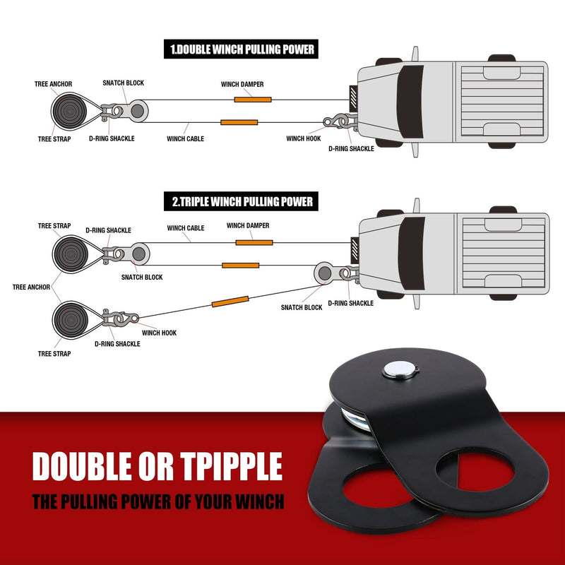 Load image into Gallery viewer, X-BULL 4WD Recovery Kit Snatch Strap / Recovery Tracks Gen3.0/ Mounting pins
