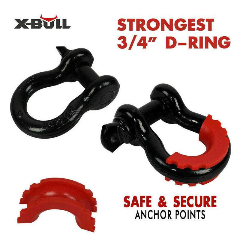 Load image into Gallery viewer, X-BULL Winch Recovery Kit 11PCS 4WD 4x4 Pack Off Road Snatch Strap Essential
