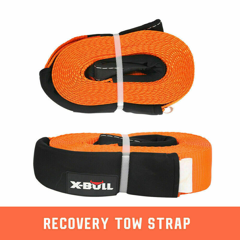 Load image into Gallery viewer, X-BULL Winch Recovery Kit 11PCS 4WD 4x4 Pack Off Road Snatch Strap Essential
