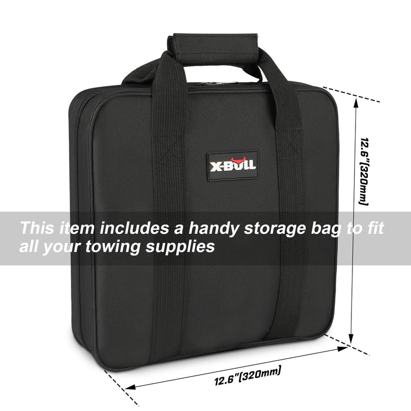 Load image into Gallery viewer, X-BULL 4WD Recovery Kit Snatch Strap Hitch Receiver Folding Shovel Survival 4X4
