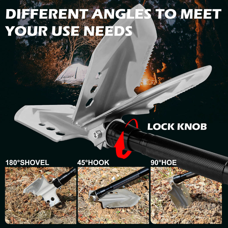 Load image into Gallery viewer, X-BULL 4WD Recovery Kit Snatch Strap Hitch Receiver Folding Shovel Survival 4X4
