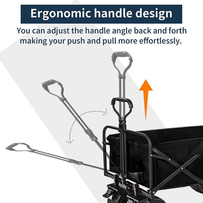 Load image into Gallery viewer, Folding Cart Small Black
