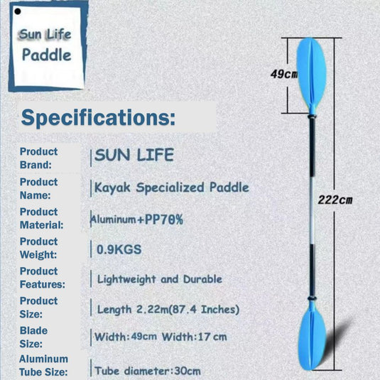 Adjustable Paddles For Kayak SUP Board Watersport